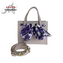Salvatore Ferragamo サルヴァトーレフェラガモ リボン ピンク ホワイト ゴールド金具 レザー EE21 G914 ショルダーバッグ ハンドバッグ 2way レディース 410066 【中古】(4)