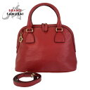 GUCCI グッチ インターロッキング レッド ゴールド金具 レザー 449662 ハンドバッグ ショルダーバッグ 2way レディース 504706 【中古】