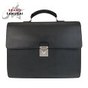 LOUIS VUITTON ルイヴィトン タイガ ロブスト1 アルドワーズ ブラック 黒 シルバー金具 レザー M31052 ビジネスバッグ ブリーフケース メ...