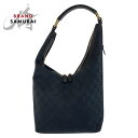 美品 GUCCI グッチ ブラック 黒 ゴールド金具 GGキャンバス /レザー 001 4288 ショルダーバッグ レディース 501125 【中古】(4)