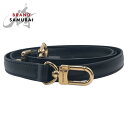 超美品 LOUIS VUITTON ルイヴィトン ブラック 黒 レザー ショルダーストラップ 男女兼用 500976 【中古】