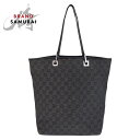 GUCCI グッチ ブラック 黒 GGキャンバス /レザー 31243 トートバッグ ショルダーバッグ レディース 501534 【中古】