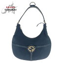 GUCCI グッチ インターロッキング ブラック 黒 シルバー金具 キャンバス /レザー 114869 ショルダーバッグ ホーボー レディース 501569 【中古】
