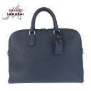 美品 LOUIS VUITTON ルイヴィトン トリヨン ヴィクトール ネイビー シルバー金具 レザー M41351 ビジネスバッグ ブリーフケース メンズ 5...