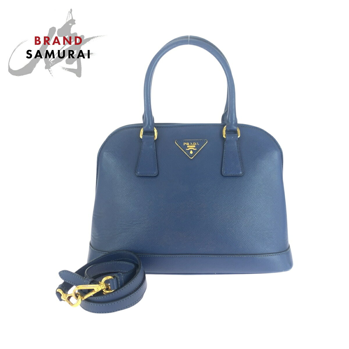 PRADA サフィアーノレザー ハンドバッグ 青 楽天市場】prada サフィアーノ バッグ 中古ブルーの通販