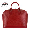 美品 LOUIS VUITTON ルイヴィトン エピ アルマ レッド ゴールド金具 エピレザー M40850 ハンドバッグ トートバッグ レディース 502004 【中古】(4)