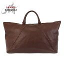 美品 BOTTEGAVENETA ボッテガヴェネタ イントレチャート ブラウン レザー トートバッグ ハンドバッグ メンズ 502249 【中古】