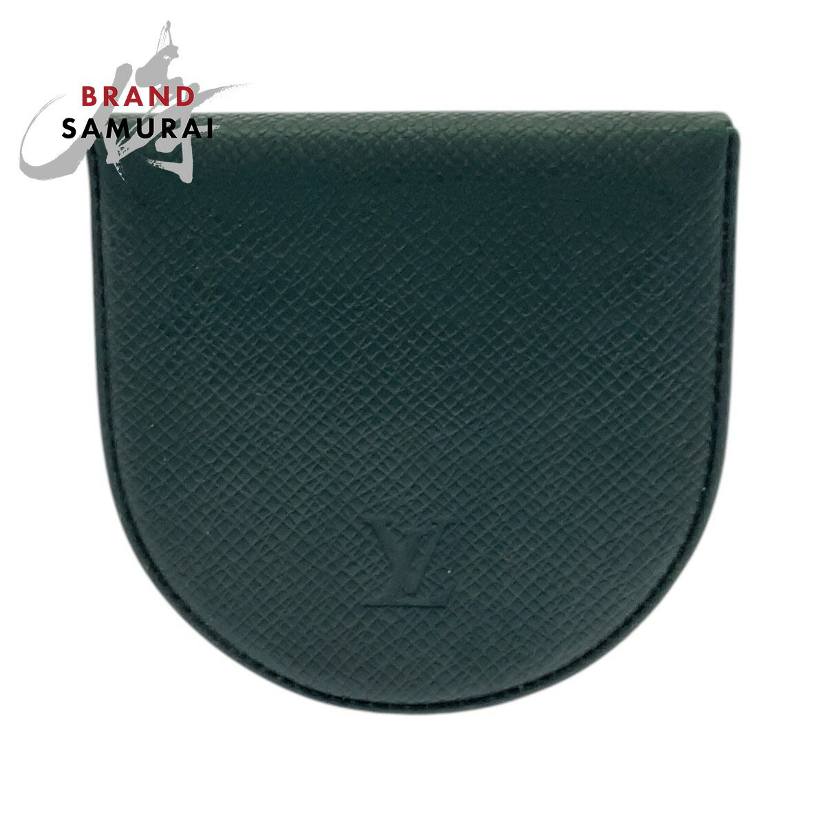 美品 LOUIS VUITTON ルイヴィトン タイガ ポルトモネ キュベット エピセア ダークグリーン レザー M30374 コインケース 小銭入れ 男女兼用 レディース 410876 【中古】