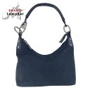 美品 GUCCI グッチ ブラック 黒 シルバー金具 GGキャンバス /レザー 115002 ホーボー ショルダーバッグ レディース 502359 【中古】