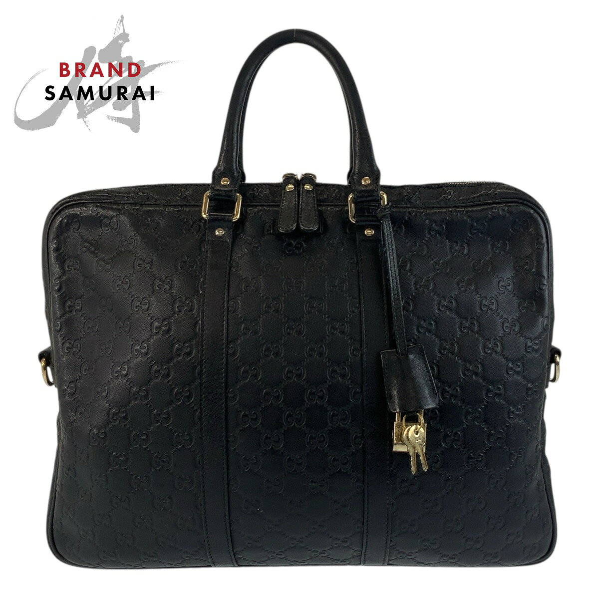 GUCCI グッチ ビジネスバッグ 黒(総柄) - 4500425Y0070 楽天市場】グッチ GUCCI(カラーブラック)(ビジネスバッグ
