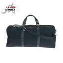 美品 GUCCI グッチ ブラック 黒 シルバー金具 ナイロン 012 0399 ショルダーバッグ ボストンバッグ 2way メンズ 503788 【中古】