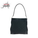 美品 GUCCI グッチ ブラック 黒 シルバー金具 ナイロン 148754 ショルダーバッグ 肩掛け レディース 504382 【中古】