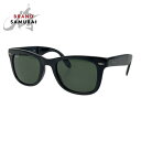 美品 Ray-Ban レイバン 折りたたみ ウェイファーラー ブラック...(4)