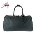 美品 GUCCI グッチ GGナイロン ブラック 黒 シルバー金具 ナイロン 012 0383 ボストンバッグ ハンドバッグ レディース 505036 【中古】