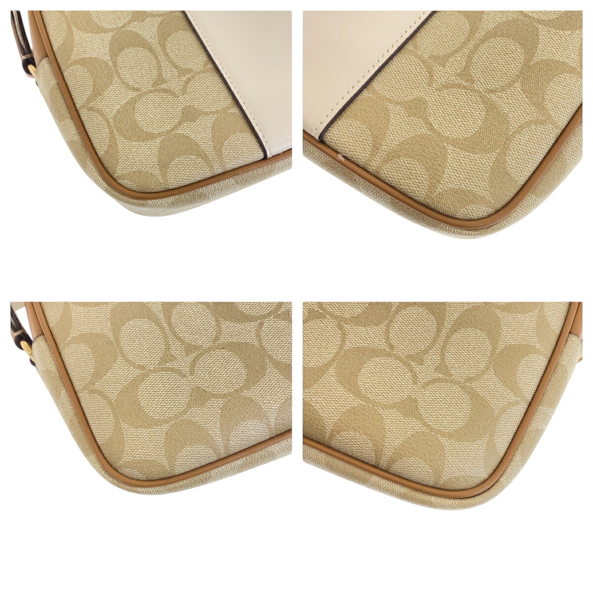 美品 COACH コーチ シグネチャー ベージ...の紹介画像3
