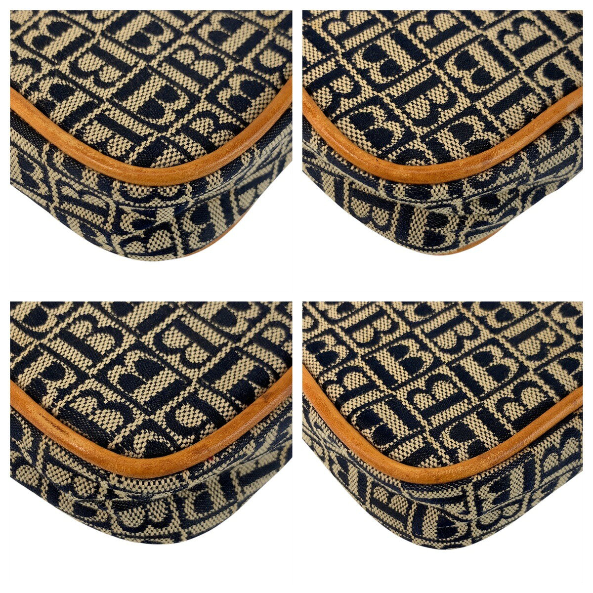 美品 BURBERRY バーバリー ベージュ ブラック ブラウン キャンバス /レザー ショルダーバッグ ポシェット レディース 601092 【中古】