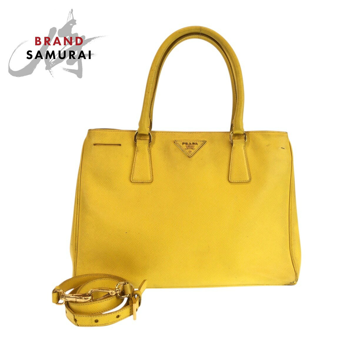 楽天市場】prada saffiano（カラーイエロー）（レディースバッグ