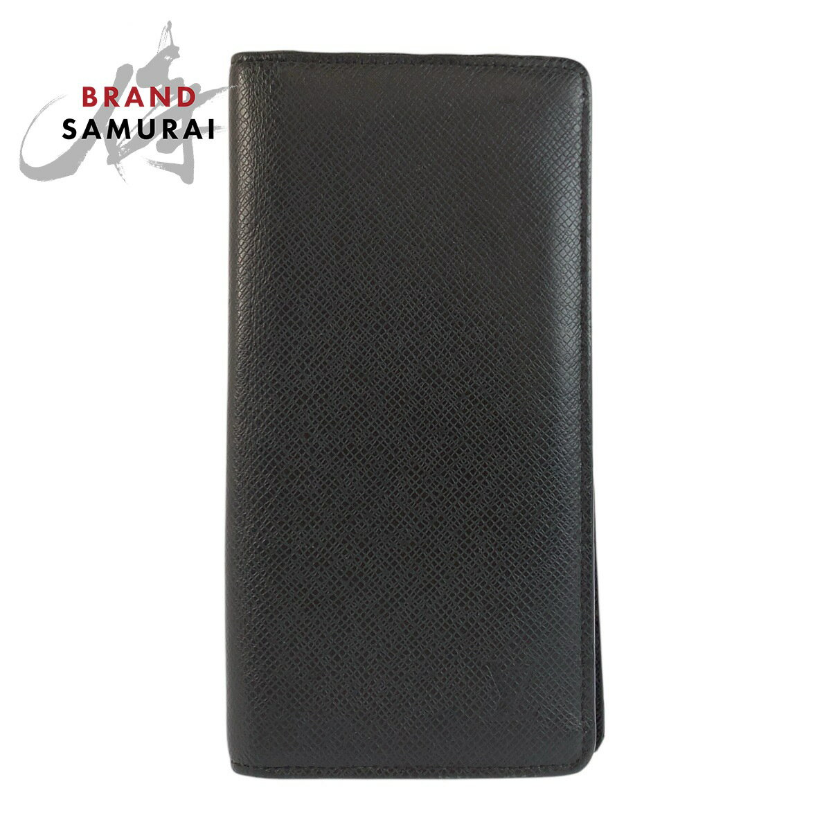 美品 LOUIS VUITTON ルイヴィトン タイガ ポルトフォイユ ブラザ ノワール ブラック シルバー金具 レザー M30501 長財布 ロングウォレット メンズ 601800 【中古】