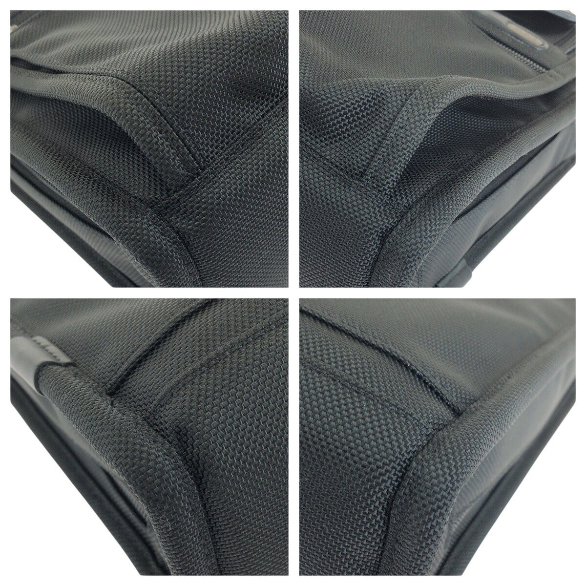 美品 TUMI トゥミ ALPHA 2way ブラック 黒 ガンメタ金具 ナイロン 26114D4 ビジネ...