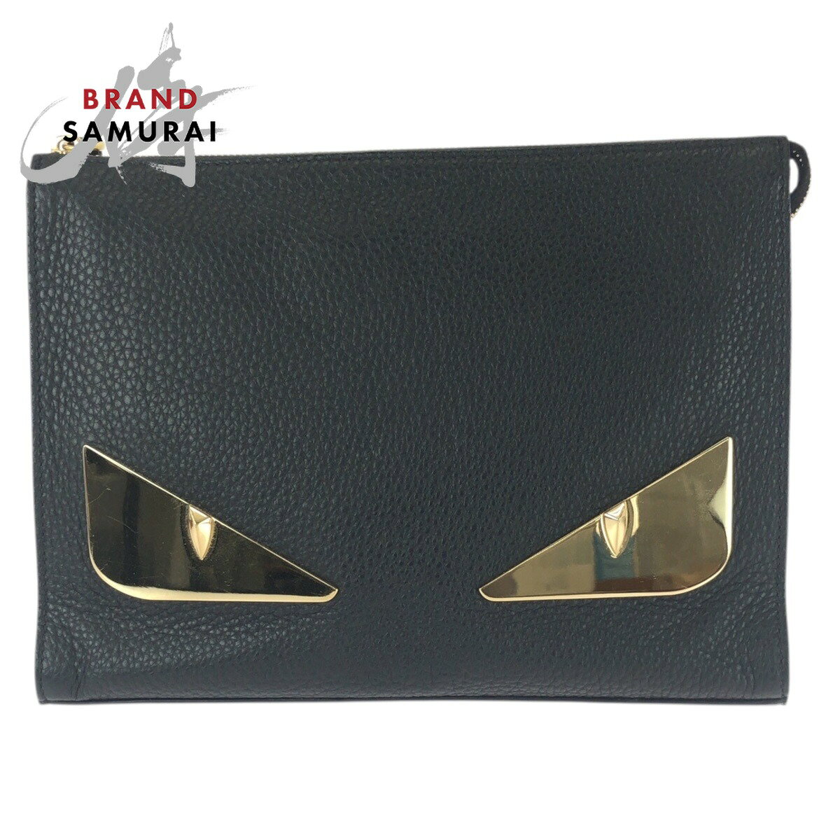 最終値下げ　美品　FENDI モンスター クラッチバッグ レザー 8M0363 楽天市場】フェンディ モンスター クラッチバッグの通販