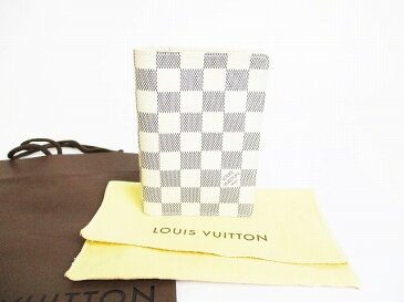 【未使用】 ルイヴィトン LOUIS VUITTON アズール クーヴェルテュール パスポール パスポートカバー パスポートケース メンズ レディース 白 【中古】