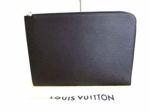 【展示保管品】 ルイヴィトン LOUIS VUITTON エピ ポシェット ジュール GM NM クラッチバッグ ドキュメントケース メンズ レディース 黒 【中古】