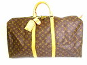 【新品同様】 ルイヴィトン LOUIS VUITTON モノグラム キーポル 55 ボストンバッグ 旅行カバン ジムバッグ メンズ レディース 【中古】