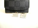 【未使用保管品】 ルイヴィトン LOUIS VUITTON ブトン ドゥ マンシェット ダミエ カフス メンズ 【中古】