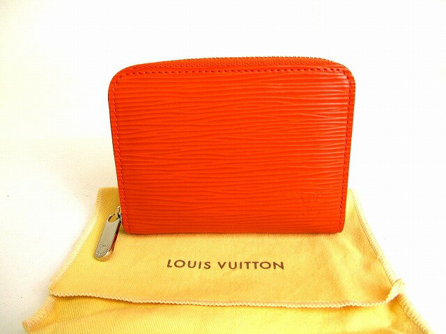 【希少】 【未使用保管品】 ルイヴィトン LOUIS VUITTON エピ シルバー金具 ジッピーコインパース 小銭入れ メンズ レディース ピモン 【中古】