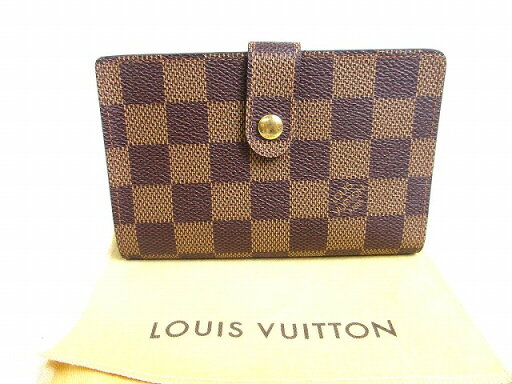 【新品同様】 ルイヴィトン LOUIS VUITTON ダミエ ポルト モネ ヴィエノワ 2つ折り 財布 コンパクト財布 コンパクトウォレット 【中古】 【新品同様】 ルイヴィトン LOUIS VUITTON ダミエ ポルト モネ ヴィエノワ 2つ折り 財布 コンパクト財布 コンパクトウォレット 【中古】