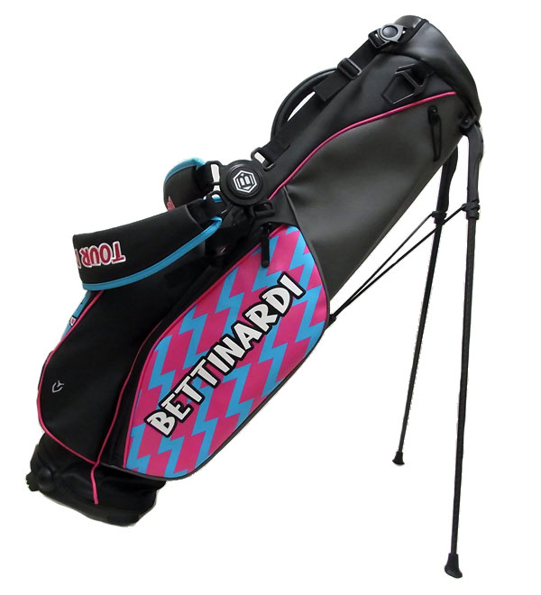 【送料 代引き手数料無料】 【未使用 S品】【超希少品♪】 BETTINARDI ベティナルディ Vessel Stand Bag TOUR DEPT T-Hive ツアーモデル スタンドバッグ キャディバッグ