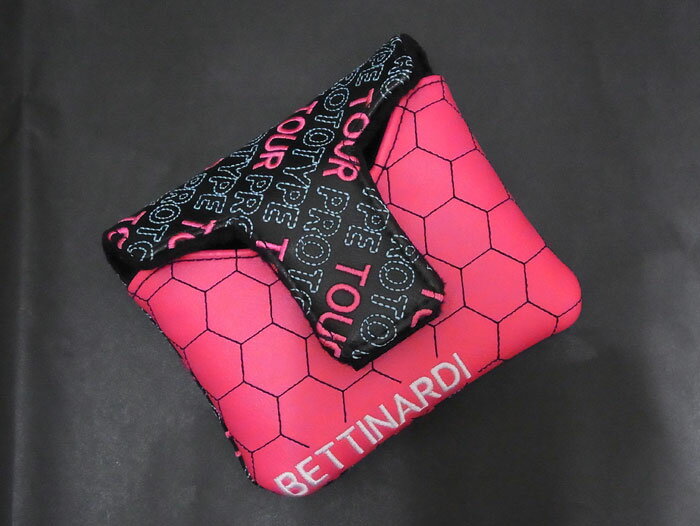  BETTINARDI ベティナルディ T Hive HEXPERIMENTAL TOUR DEPT. パター用 ヘッドカバー マレット型 パターカバー