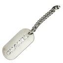シャネル ボールチェーンCHANELプレートロゴキーリング CHANEL 【中古】
