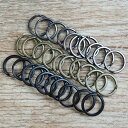 キーリング/二重リング 丸リング 15mm ハンドメイド/アクセサリー部品