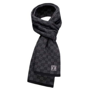 【新品】 ルイヴィトン マフラー M70028 エシャルプ・プティダミエ グラフィット マフラー(ストール) LOUIS VUITTON