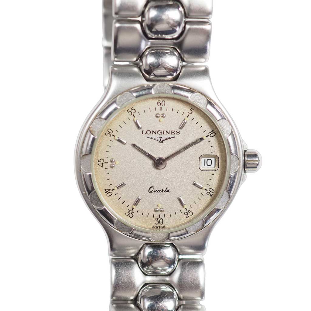 ロンジン　LONGINES　L1.114.4 コンクエスト　クオーツ腕時計【中古】