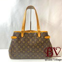 ★☆最終値下 【中古】 ルイ・ヴィトン LOUIS VUITTON バティニョール・オリゾンタル モノグラム ブラウン M51154 CA2018 トートバッグ om24122201(4)