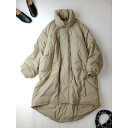 23AW TODAYFUL トゥディフル Monster Down Coat モンスター ダウン ロング コート ベージュ 38【中古】