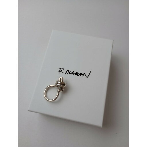 R.ALAGAN ララガン KNOT RING シルバー リング 指輪中古】 R.ALAGAN ララガン KNOT RING シルバー リング 指輪中古】