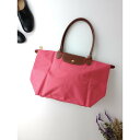 LONGCHAMP ロンシャン Le Pliage ル プリアージュ トート バッグ ピンク【中古】