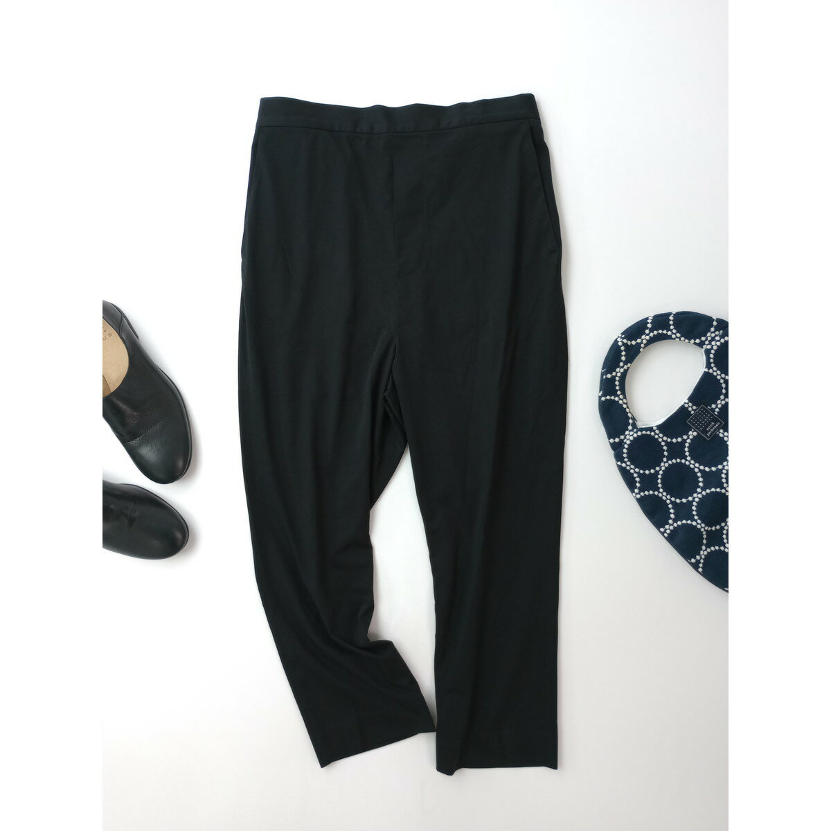 R&D.M.Co- OLDMANS TAILOR オールドマンズテーラー イージー パンツ 黒 ブラック
