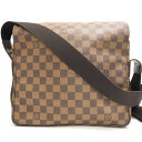 LOUIS VUITTON/ルイヴィトン N45255 ナヴィグリオ ダミエ メッセンジャーバッグ ブラウン レディース