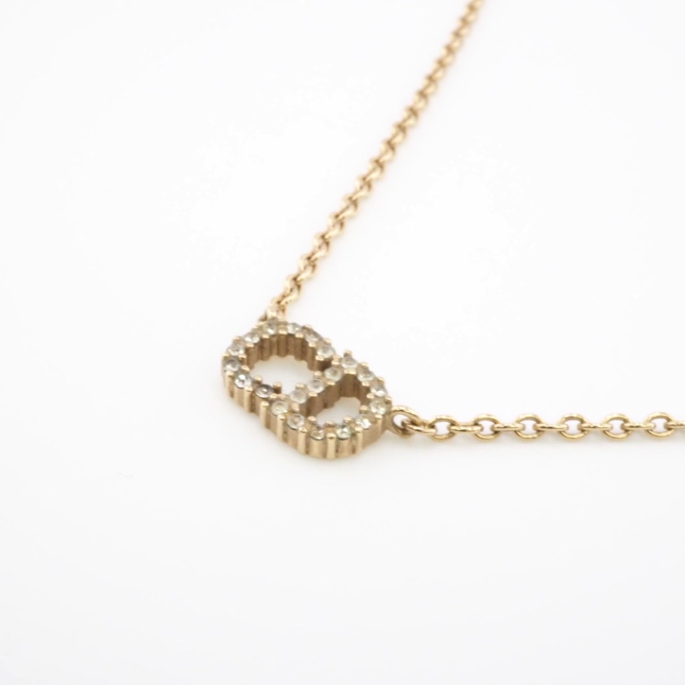 Dior/ディオール GP　ラインストーン CDロゴ ネックレス レディースのサムネイル