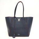 LOUIS VUITTON/ルイヴィトン M54682 ロックミー カバ トートバッグ ネイビー レディース