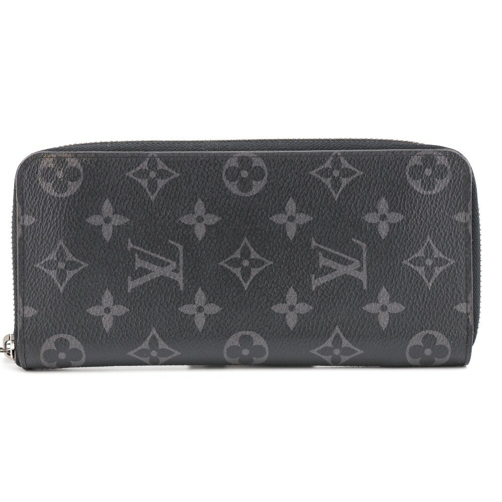 LOUIS VUITTON/ルイヴィトン M62295 モノグラム エクリプス ジッピーウォレット ヴェルティカル 長財布 ブラック ユニセックス