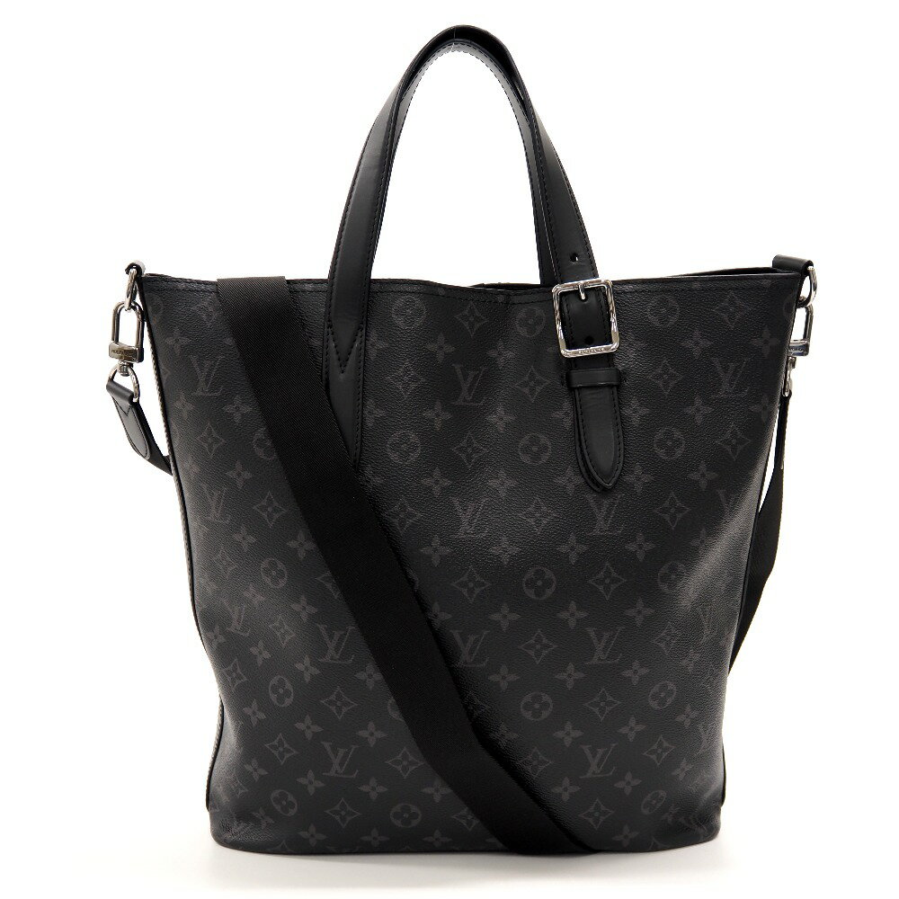 LOUIS VUITTON/ルイヴィトン M43421 アポロ 2WAYショルダーバッグ モノグラムエクリプス トートバッグ ブラック メンズ