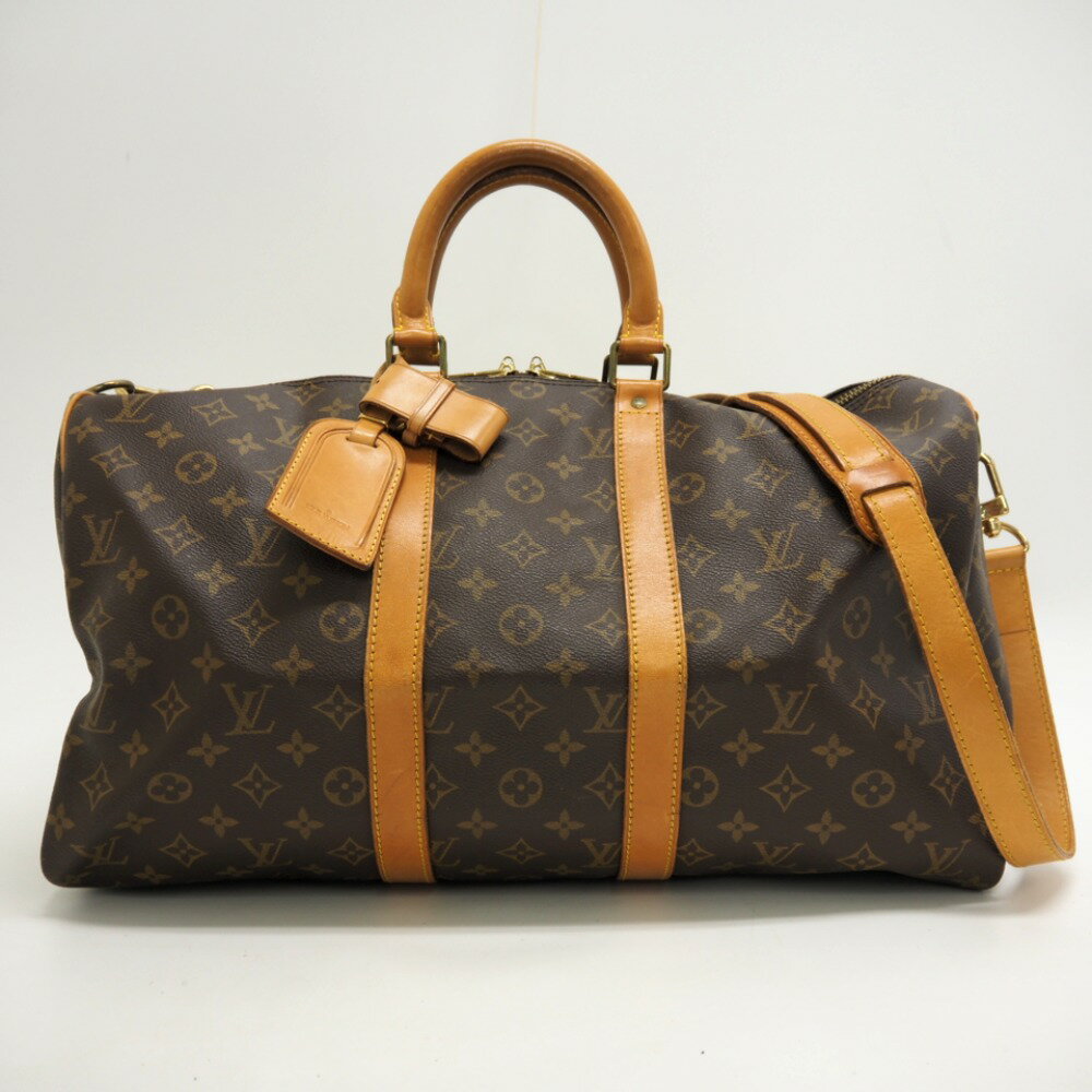 LOUIS VUITTON/ルイヴィトン M41418 キーポル・バンドリエール45 モノグラム ボストンバッグ ブラウン ユニセックス