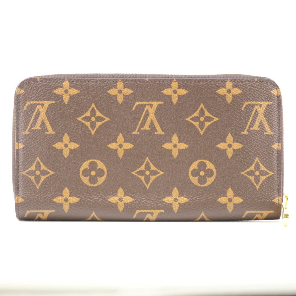 LOUIS VUITTON/ルイヴィトン M42616 ジッピーウォレット モノグラム 長財布 ブラウン レディース