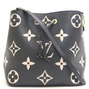 LOUIS VUITTON/ルイヴィトン M45497 ネオノエMM モノグラムアンプラント ショルダーバッグ ブラック レディース