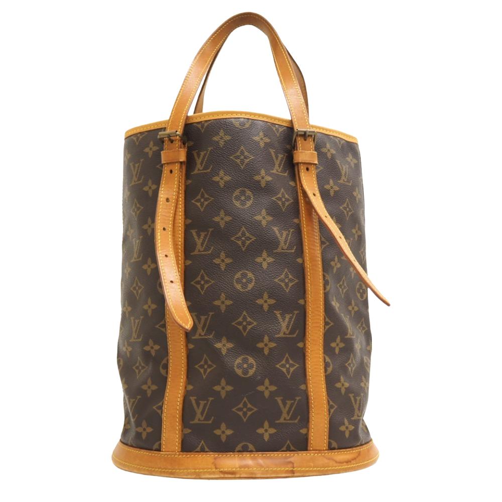 ショルダーバッグ LOUIS VUITTON/ルイヴィトン M42236 バケットGM モノグラム ショルダーバッグ ブラウン レディース